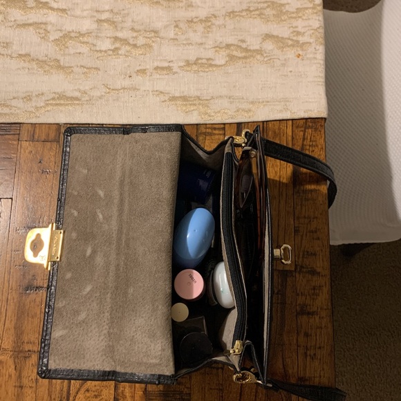 Ostrich Madison Avenue Handbag - Picture 3 of 5